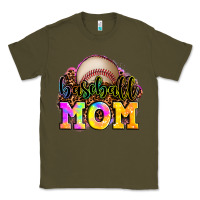 Army Green baseball mom Classic Tee - OliviaCreatesArt
