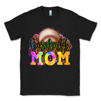 Black baseball mom Classic Tee - OliviaCreatesArt