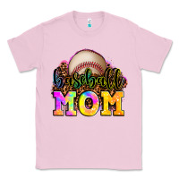 Bubblegum Pink baseball mom Classic Tee - OliviaCreatesArt