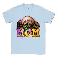Dusty Blue baseball mom Classic Tee - OliviaCreatesArt