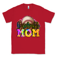 Red baseball mom Classic Tee - OliviaCreatesArt