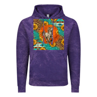 Cloud Purple western percheron horse Vintage Hoodie - LillyAllenDesigns