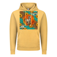 Vintage Mustard western percheron horse Vintage Hoodie - LillyAllenDesigns