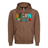 Chestnut y'all gonna learn today Zipper Hoodie - RanaPortraitStore