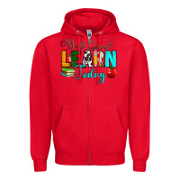 Red y'all gonna learn today Zipper Hoodie - RanaPortraitStore