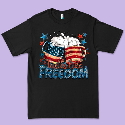 Tastes Like Freedom Premium Tee Designed By Fadigitalartstudio