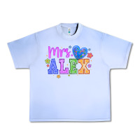 Grape Ice mrs Urban Heavy Tee - CowhideDigitalArt