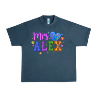 Midnight Navy mrs Urban Heavy Tee - CowhideDigitalArt