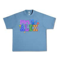 Pebble Blue mrs Urban Heavy Tee - CowhideDigitalArt