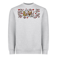 Heather Grey for the love of the game baseball Heavyweight Sweatshirt - Jasminsmagicworld