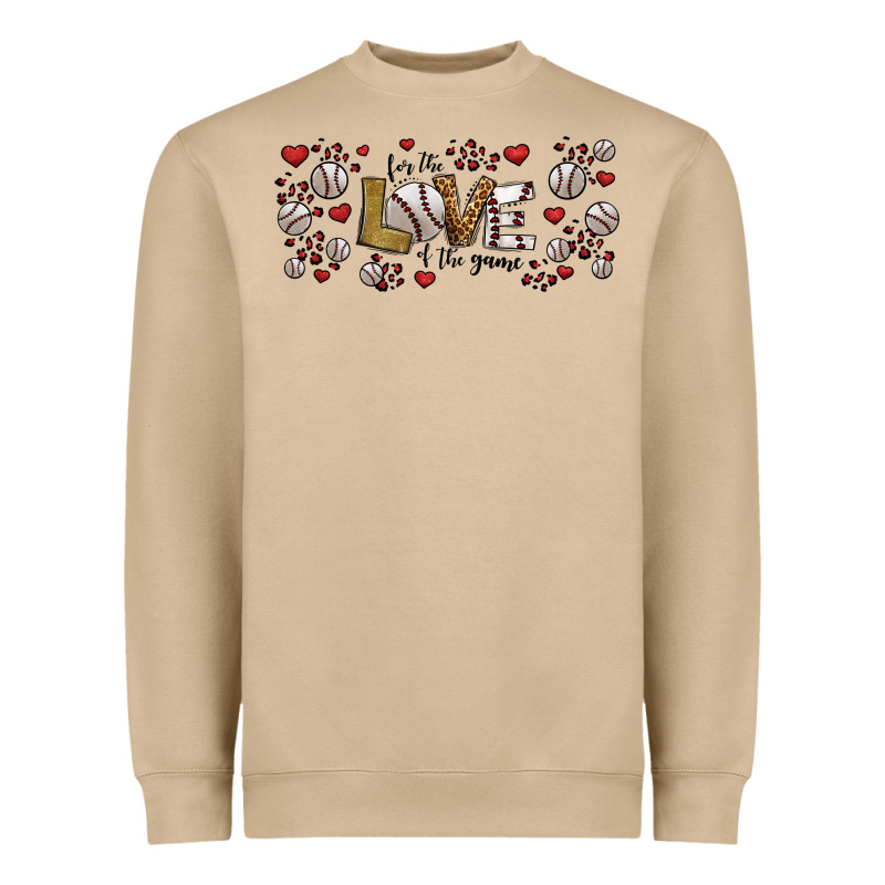 For The Love Of The Game Baseball Heavyweight Sweatshirt by Jasminsmagicworld | Teevron