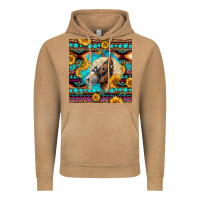 Vintage Camel Haflinger Horse Aztec Vintage Hoodie - LillyAllenDesigns