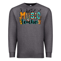 Charcoal Heather music teacher Premium Sweatshirt - RanaPortraitStore