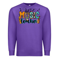 Purple music teacher Premium Sweatshirt - RanaPortraitStore