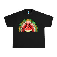 Black watermelon rainbow Urban Heavy Tee - Jasminsmagicworld