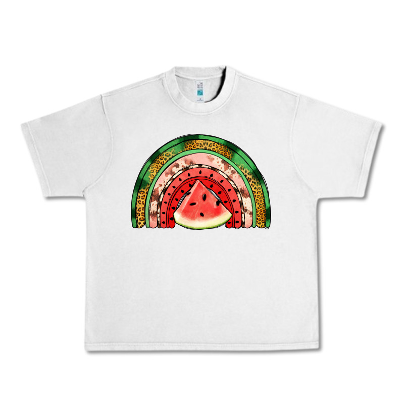 Watermelon Rainbow Urban Heavy Tee by Jasminsmagicworld | Teevron