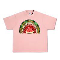 Salmon watermelon rainbow Urban Heavy Tee - Jasminsmagicworld