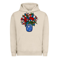 Pigment French Oak Patriotic Sunflower in a Jar Urban Hoodie - Jasminsmagicworld