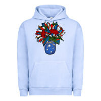 Pigment Grape Ice Patriotic Sunflower in a Jar Urban Hoodie - Jasminsmagicworld