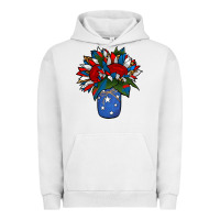 Pigment Lunar Rock Patriotic Sunflower in a Jar Urban Hoodie - Jasminsmagicworld