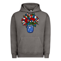 Pigment Tornado Patriotic Sunflower in a Jar Urban Hoodie - Jasminsmagicworld