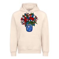 Sandshell Patriotic Sunflower in a Jar Urban Hoodie - Jasminsmagicworld