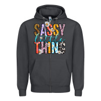 Smoke sassy little thing Zipper Hoodie - RanaPortraitStore