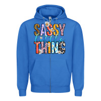 True Royal sassy little thing Zipper Hoodie - RanaPortraitStore