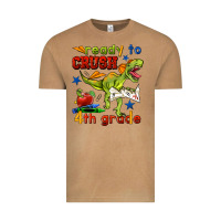 Ready To Crush 4th Grade Vintage Tee | Teevron