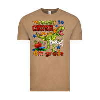 Vintage Coffee ready to crush 4th grade Vintage Tee - BundleAndBundleShop