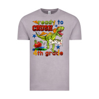 Vintage Zinc ready to crush 4th grade Vintage Tee - BundleAndBundleShop