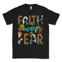 Black faith over fear Classic Tee - OliviaCreatesArt