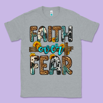 Faith Over Fear Classic Tee Designed By Oliviacreatesart