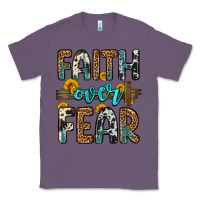 Lavender faith over fear Classic Tee - OliviaCreatesArt