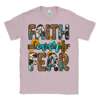 Lilac faith over fear Classic Tee - OliviaCreatesArt
