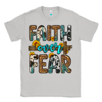 Moon Dust faith over fear Classic Tee - OliviaCreatesArt