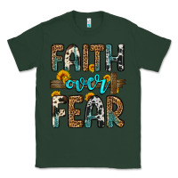 Sports Green faith over fear Classic Tee - OliviaCreatesArt