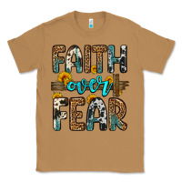 Toasted Coconut faith over fear Classic Tee - OliviaCreatesArt