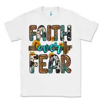 White faith over fear Classic Tee - OliviaCreatesArt