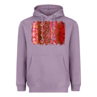 Lavender Valentine's Day Brushstrokes Heavyweight Hoodie - RanaPortraitStore