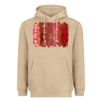 Mushroom Valentine's Day Brushstrokes Heavyweight Hoodie - RanaPortraitStore