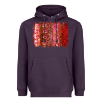 Plum Valentine's Day Brushstrokes Heavyweight Hoodie - RanaPortraitStore