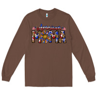 Chestnut American mama Long Sleeve Tee - CowhideDigitalArt