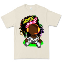 Bone black gamer girl Premium Tee - FaDigitalArtStudio