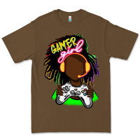 Cacao black gamer girl Premium Tee - FaDigitalArtStudio