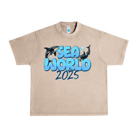 French Oak Sea World 2025 Urban Heavy Tee - CowhideDigitalArt