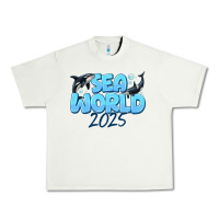 Pistachio Sea World 2025 Urban Heavy Tee - CowhideDigitalArt