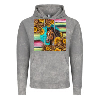 Quarter Horse Aztec Pattern Vintage Hoodie | Teevron
