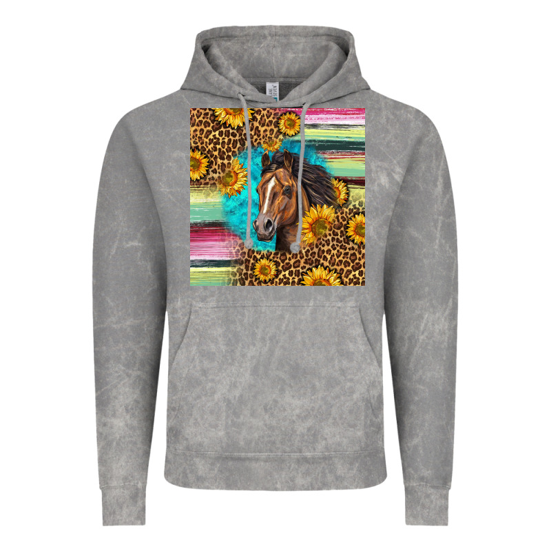 Quarter Horse Aztec Pattern Vintage Hoodie by LillyAllenDesigns | Teevron