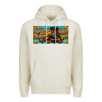 Oatmeal Heather rottweiler with sunflowers license plate Premium Hoodie - Artiststas